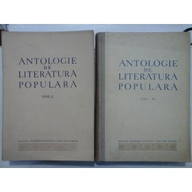 ANTOLOGIE DE LITERATURA POPULARA - 2 volume